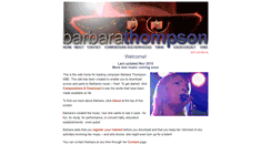 Desktop Screenshot of barbara-thompson.co.uk